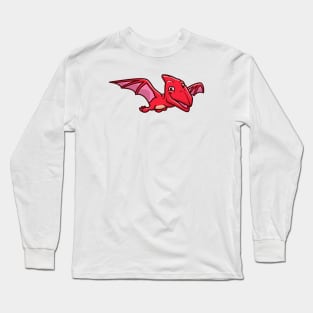 Cute Pterosauria Flying Long Sleeve T-Shirt